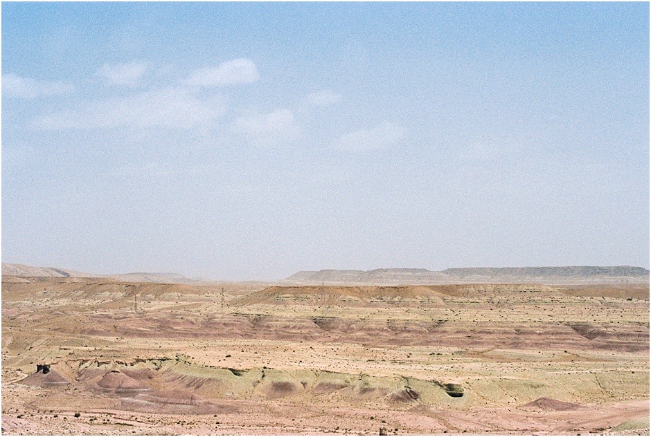 Barren land in Marrakesh