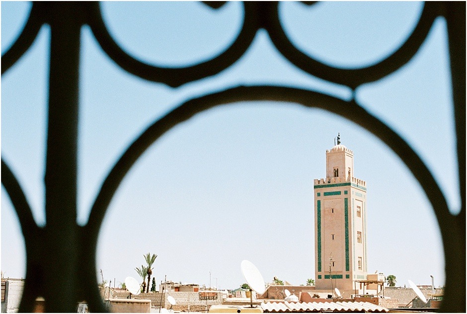 Minaret in Marrakesh