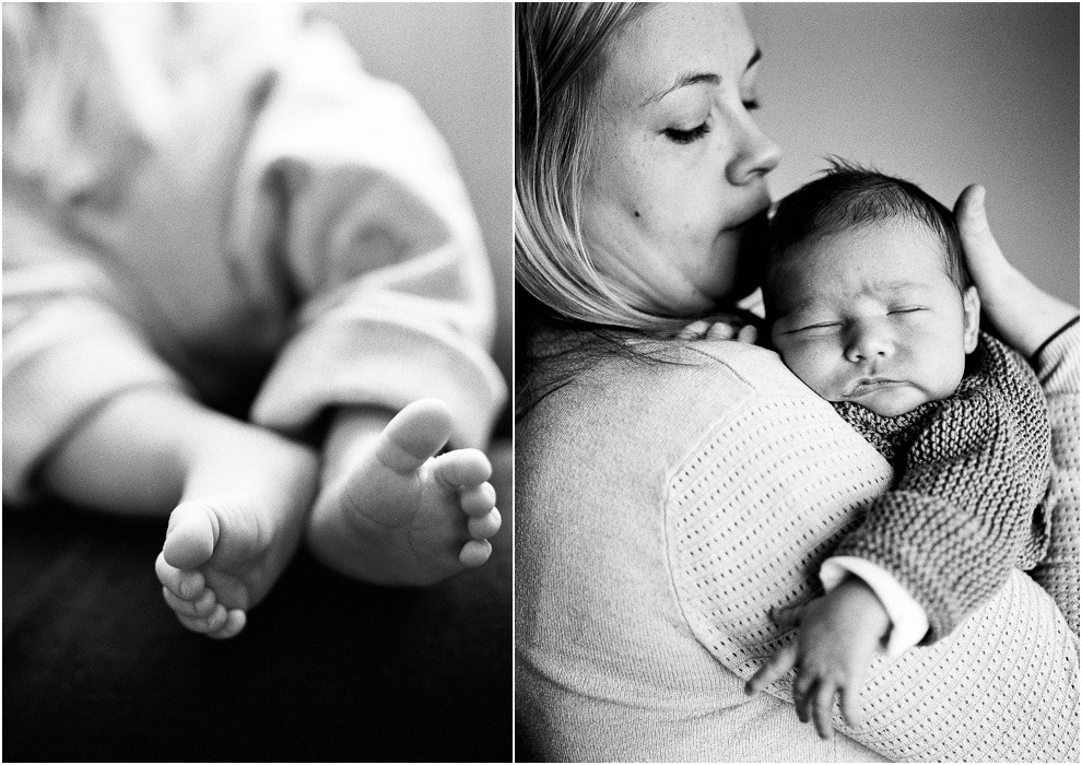 Mother and Baby newborn Portrait, Herts.