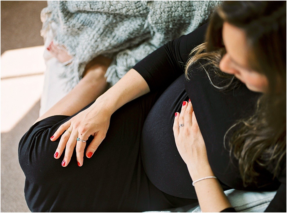 Maternity lifestyle Photography on Film